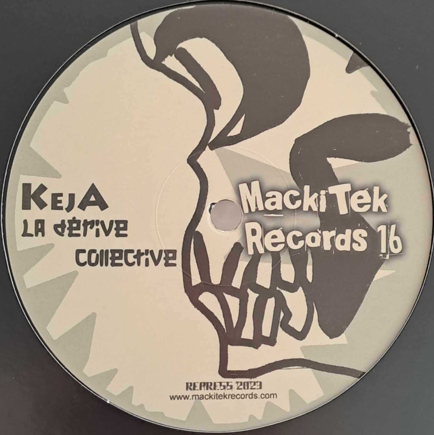 Mackitek 16 V2 RP (toute dernière copie en stock) - vinyle freetekno